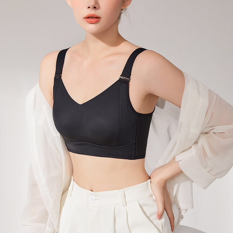 VEIMIA 처진가슴 풀컵브라丨가슴 작아보이는 미니마이저 브라 노와이어 빅사이즈 풀컵 브래지어